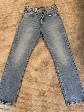 Levi's 501 Women's Light Blue Bootcut Jeans